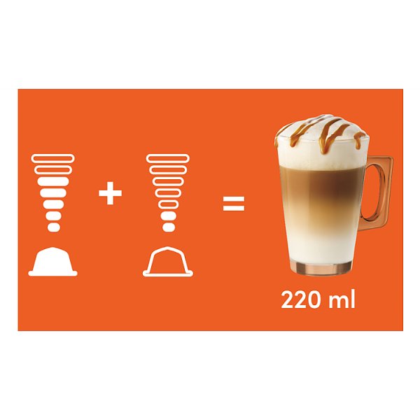 Nescafé Dolce Gusto Latte Macchiato Caramel Palona kawa mielona 145,6 g (8 x 13,2 g i 8 x 5 g)