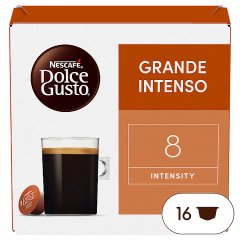 Nescafé Dolce Gusto Grande Intenso Palona kawa mielona 132,8 g (16 x 8,3 g)