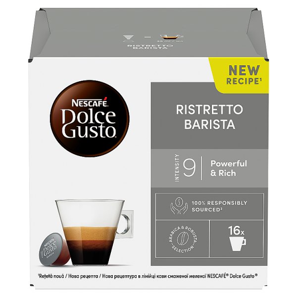 Nescafé Dolce Gusto Ristretto Barista Kawa w kapsułkach 104 g (16 x 6,5 g)