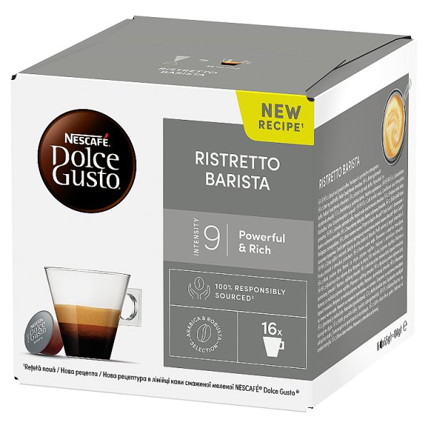 Nescafé Dolce Gusto Ristretto Barista Kawa w kapsułkach 104 g (16 x 6,5 g)