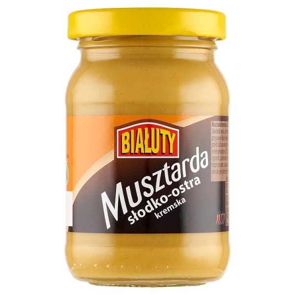 Białuty Musztarda słodko-ostra kremska 190 g