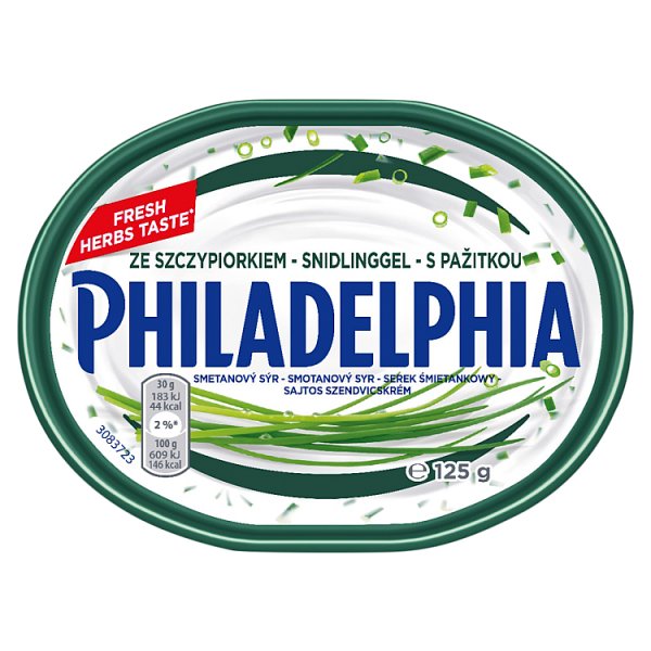 Philadelphia Serek ze szczypiorkiem 125 g