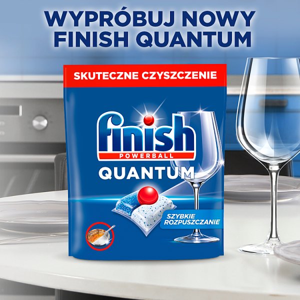 Finish Quantum Fresh Kapsułki do mycia naczyń w zmywarce 478,4 g (46 sztuk)