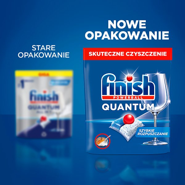 Finish Quantum Fresh Kapsułki do mycia naczyń w zmywarce 478,4 g (46 sztuk)