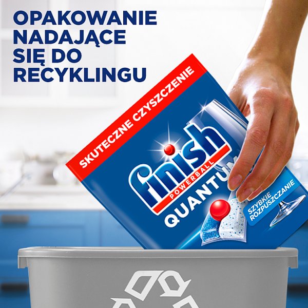 Finish Quantum Fresh Kapsułki do mycia naczyń w zmywarce 478,4 g (46 sztuk)
