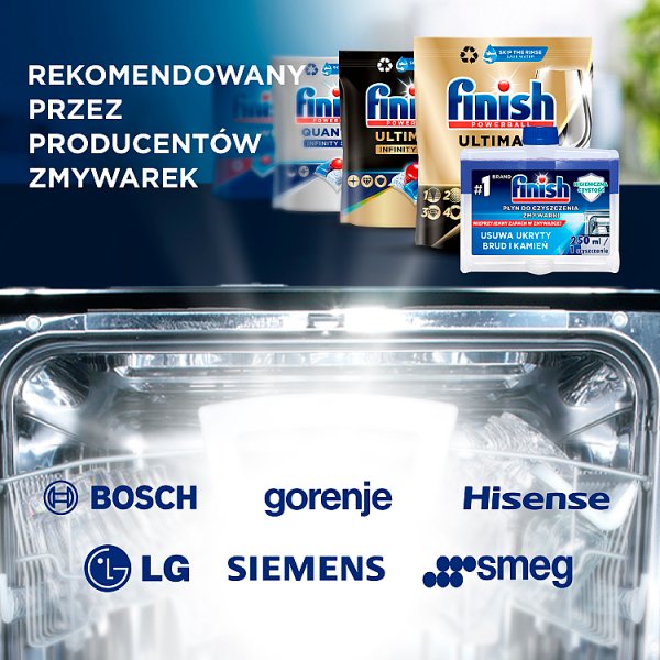 Finish Płyn do czyszczenia zmywarki 250 ml