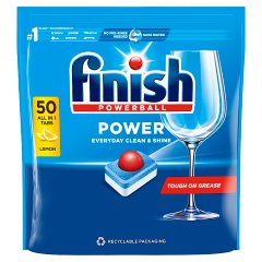 Finish Power Lemon Tabletki do mycia naczyń w zmywarce 800 g (50 sztuk)