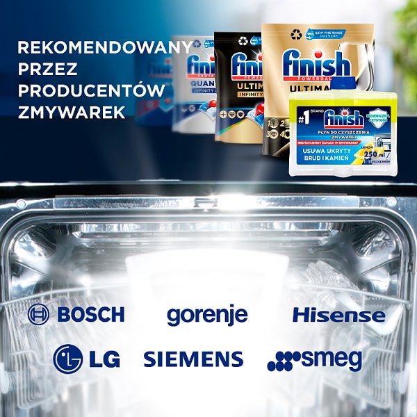 Finish Lemon Płyn do czyszczenia zmywarki 250 ml