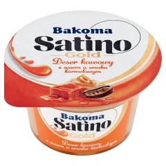 Bakoma Satino Gold Deser kawowy z sosem o smaku karmelowym 135 g