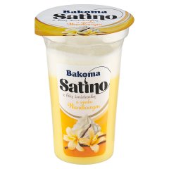 Bakoma Satino Deser z bitą śmietanką o smaku waniliowym 165 g