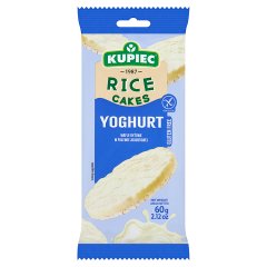 Kupiec Wafle ryżowe w polewie jogurtowej 60 g