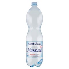 Muszyna Skarb Życia Naturalna woda mineralna wysokozmineralizowana lekko gazowana 1,5 l