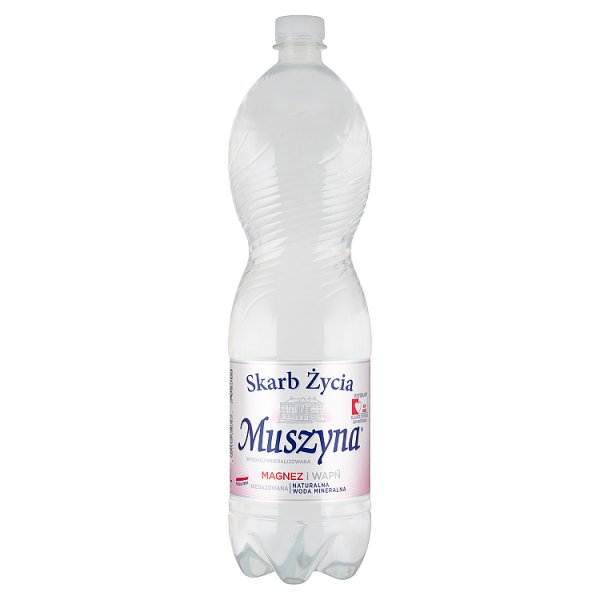 Muszyna Skarb Życia Naturalna woda mineralna wysokozmineralizowana niegazowana 1,5 l