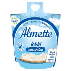 Almette Puszysty serek twarogowy lekki naturalny 150 g