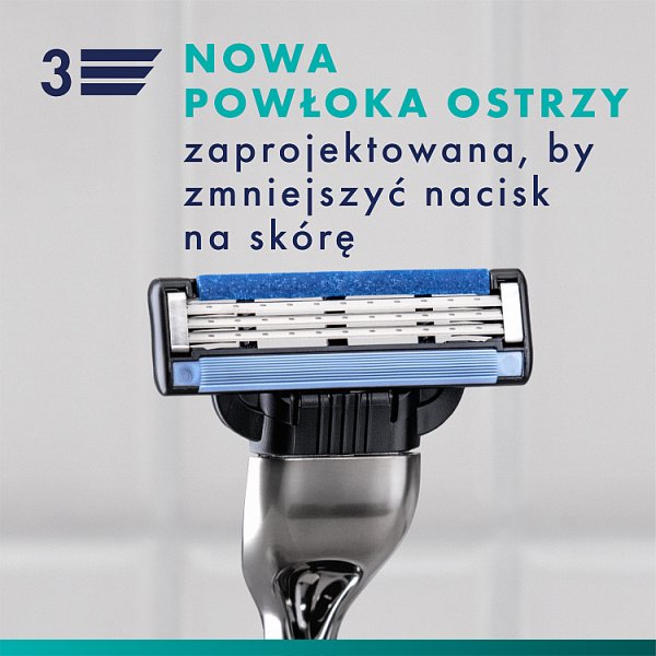Wkłady wymienne do maszynki do golenia Mach3 dla mężczyzn, Wkłady wymienne Gillette z 3 ostrzami