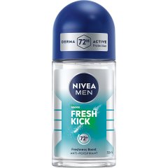 Nivea MEN Fresh Kick Antyperspriant Męski Roll ON 50 ml