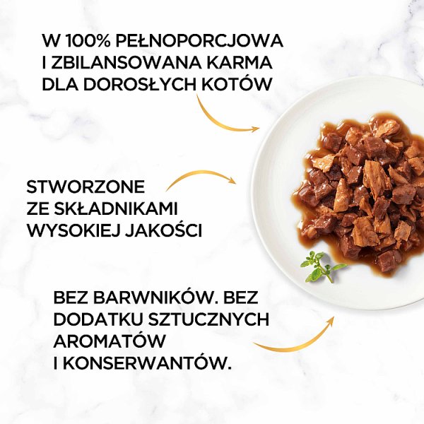 Gourmet Gold Karma dla kotów casserole z kaczką i indykiem w sosie 85 g