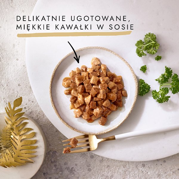 Gourmet Gold Karma dla kotów podwójna przyjemność wołowina i kurczak 85 g