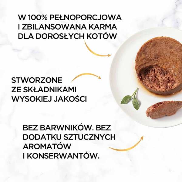 Gourmet Gold Karma dla kotów pasztet z kawałkami królika 85 g