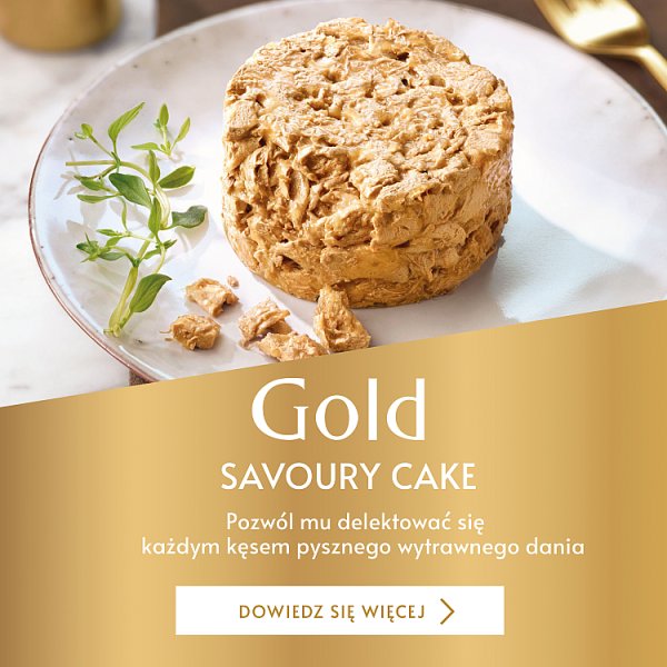 Gourmet Gold Karma dla kotów savoury cake z jagnięciną i zieloną fasolą 85 g