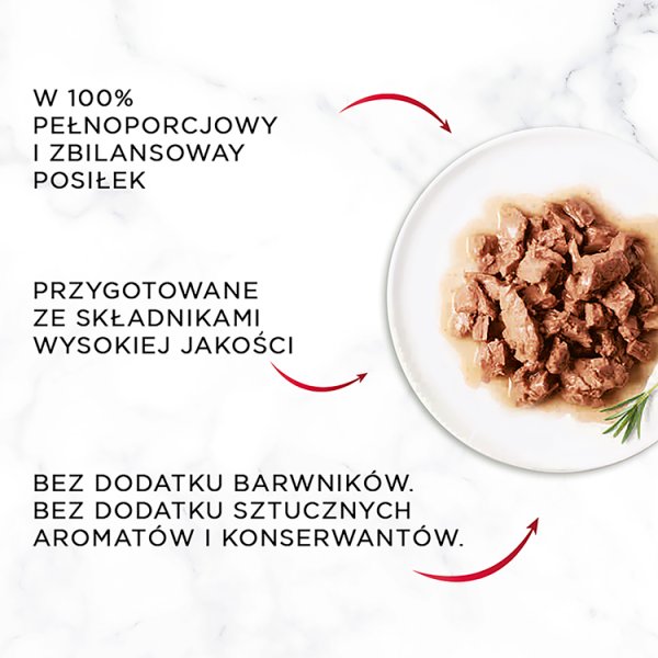 Gourmet Mon Petit Intense Karma dla kotów delikatne kawałki w pysznym sosie 6 x 50 g