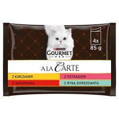 Gourmet A La Carte Karma dla kotów przepisy szefa kuchni 340 g (4 x 85 g)