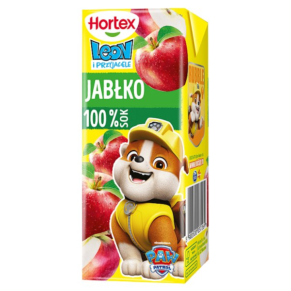 Hortex Leon i Przyjaciele Sok 100 % jabłko 200 ml