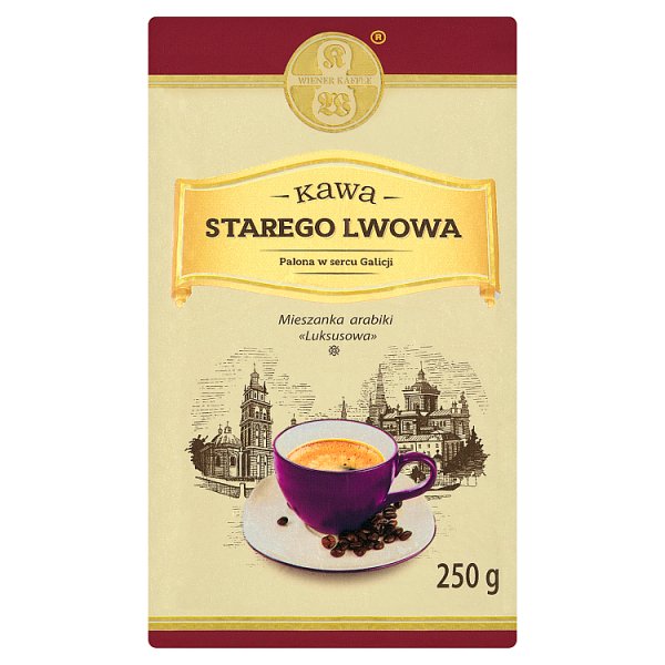 Kawa Starego Lwowa Kawa mieszanka arabiki luksusowa 250 g
