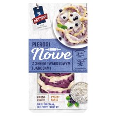 Konspol Nowe Pierogi z serem twarogowym i jagodami 230 g