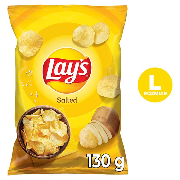 Lay&#039;s Chipsy ziemniaczane solone 130 g