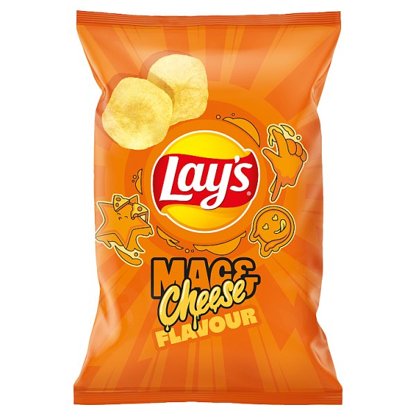 Lay&#039;s Chipsy ziemniaczane o smaku makaronu z serem 130 g