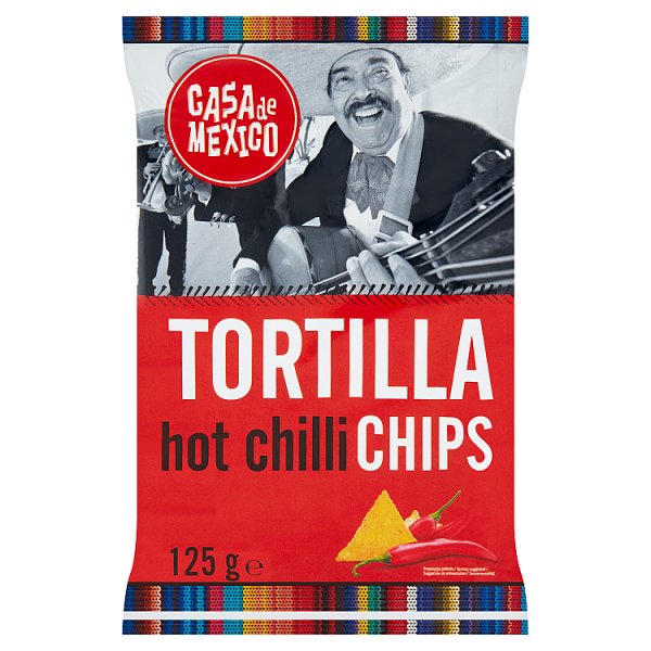 Casa del Sur Nachos o smaku chili 125 g