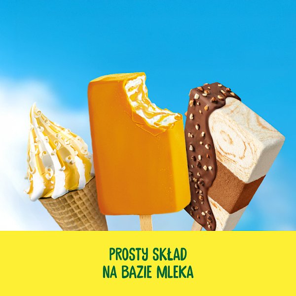 Big Milk Big Lody mango &amp; biała czekolada 140 ml
