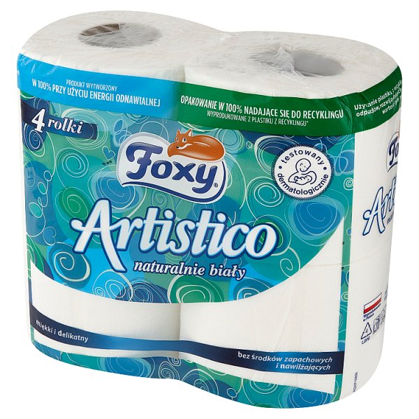 Foxy Artistico Papier toaletowy 4 rolki