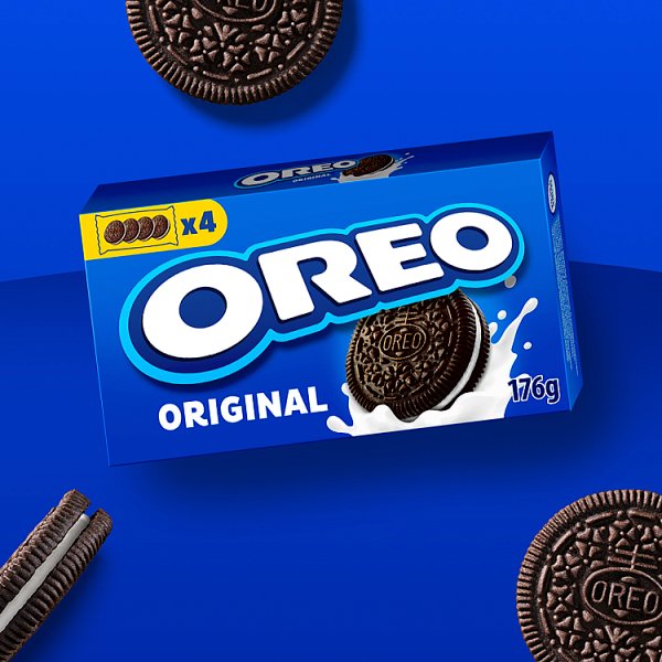 Oreo Original Ciastka Kakaowe Z Nadzieniem O Smaku Waniliowym 4x44g - 176 G
