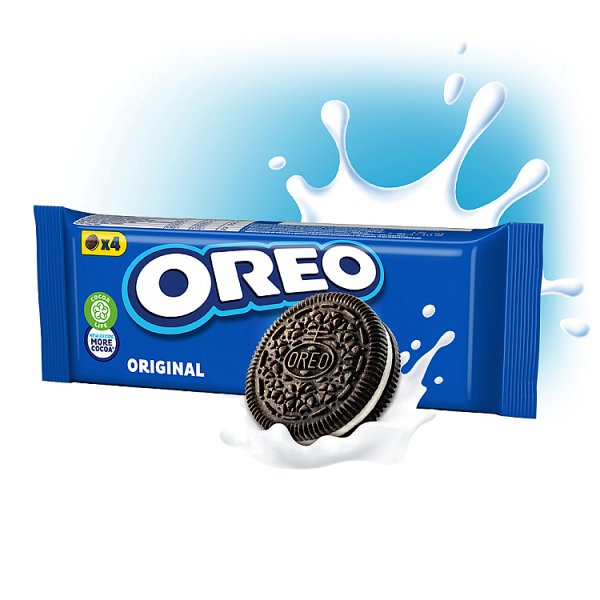 Oreo Original Ciastka Kakaowe Z Nadzieniem O Smaku Waniliowym, - 44 G