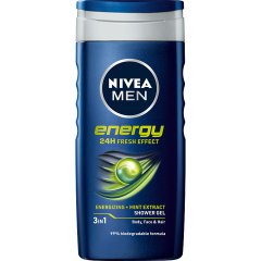 Nivea MEN Energy Żel pod prysznic dla mężczyzn 250 ml
