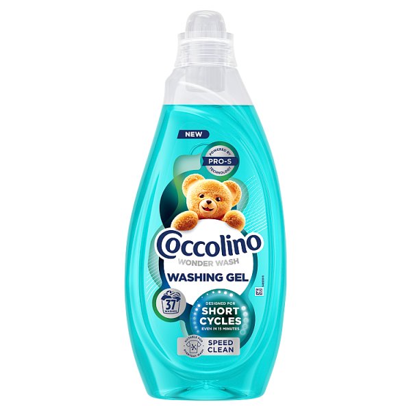 Coccolino Wonder Wash Speed Clean Żel do prania 1480 ml (37 prań)
