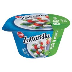 Zott Zottarella Minis Ser mozzarella z bazylią 270 g