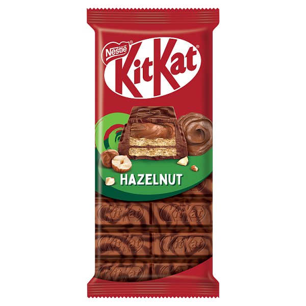 KitKat Hazelnut Paluszki waflowe w mlecznej czekoladzie 99 g
