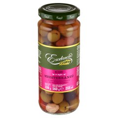 Excelencia Mix oliwek w stylu mediterraneo 320 g