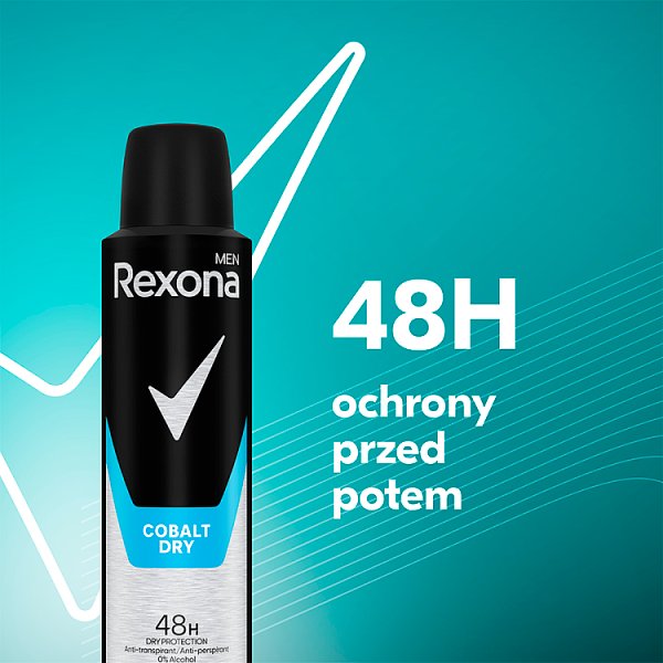 Rexona Men Cobalt Dry Antyperspirant w aerozolu 150 ml