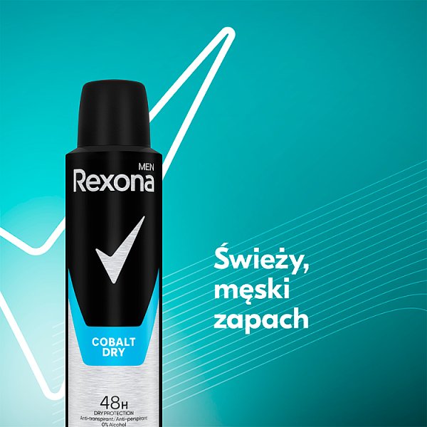 Rexona Men Cobalt Dry Antyperspirant w aerozolu 150 ml