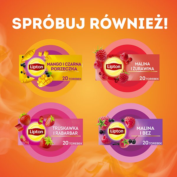 Lipton Herbatka owocowa grejpfrut i pomarańcza 34 g (20 torebek)