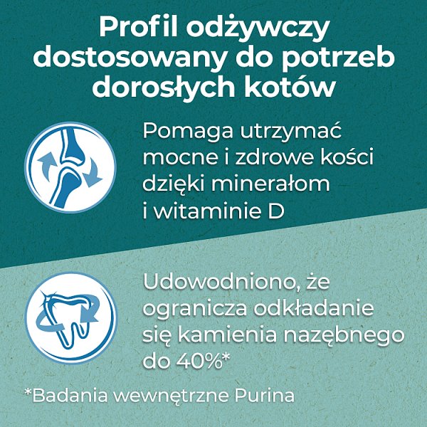 Purina One DualNature Natural Defense Adult Karma dla dorosłych kotów kurczak 750 g