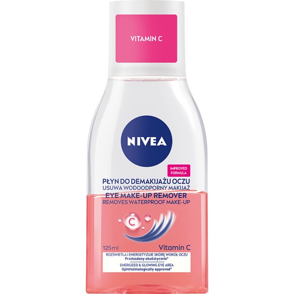 Nivea Pielęgnujący płyn dwufazowy do demakijażu oczu