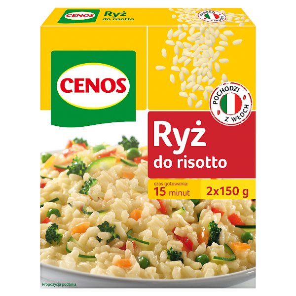 Cenos Ryż do risotto 300 g (2 x 150 g)