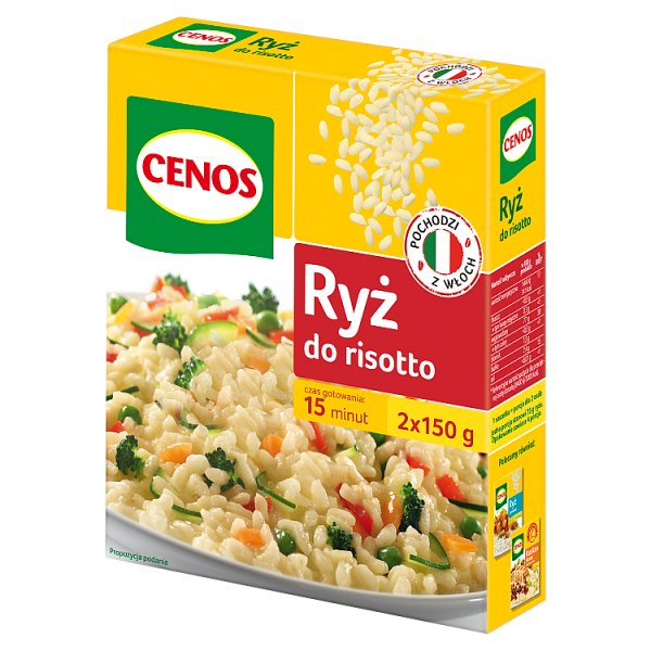 Cenos Ryż do risotto 300 g (2 x 150 g)