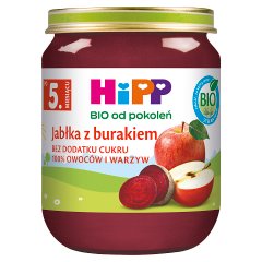 HiPP BIO Jabłka z burakiem po 5. miesiącu 125 g