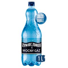 Żywiec Zdrój Mocny Gaz Woda źródlana 1 l